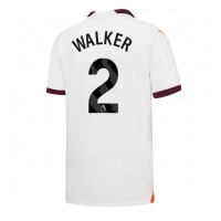 Camisa de time de futebol Manchester City Kyle Walker #2 Replicas 2º Equipamento 2023-24 Manga Curta